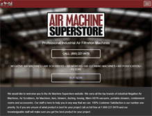 Tablet Screenshot of negairmachines.com